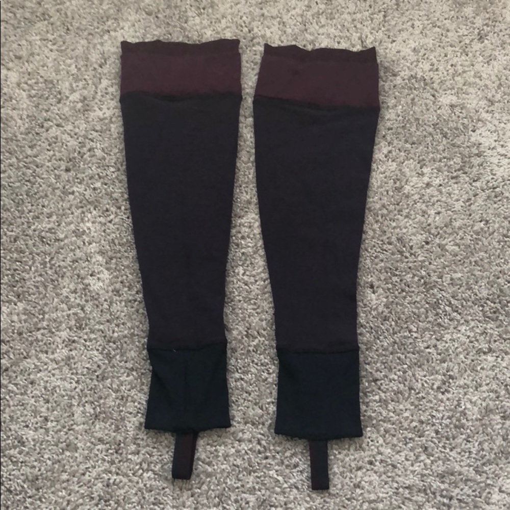 Lululemon leg warmers